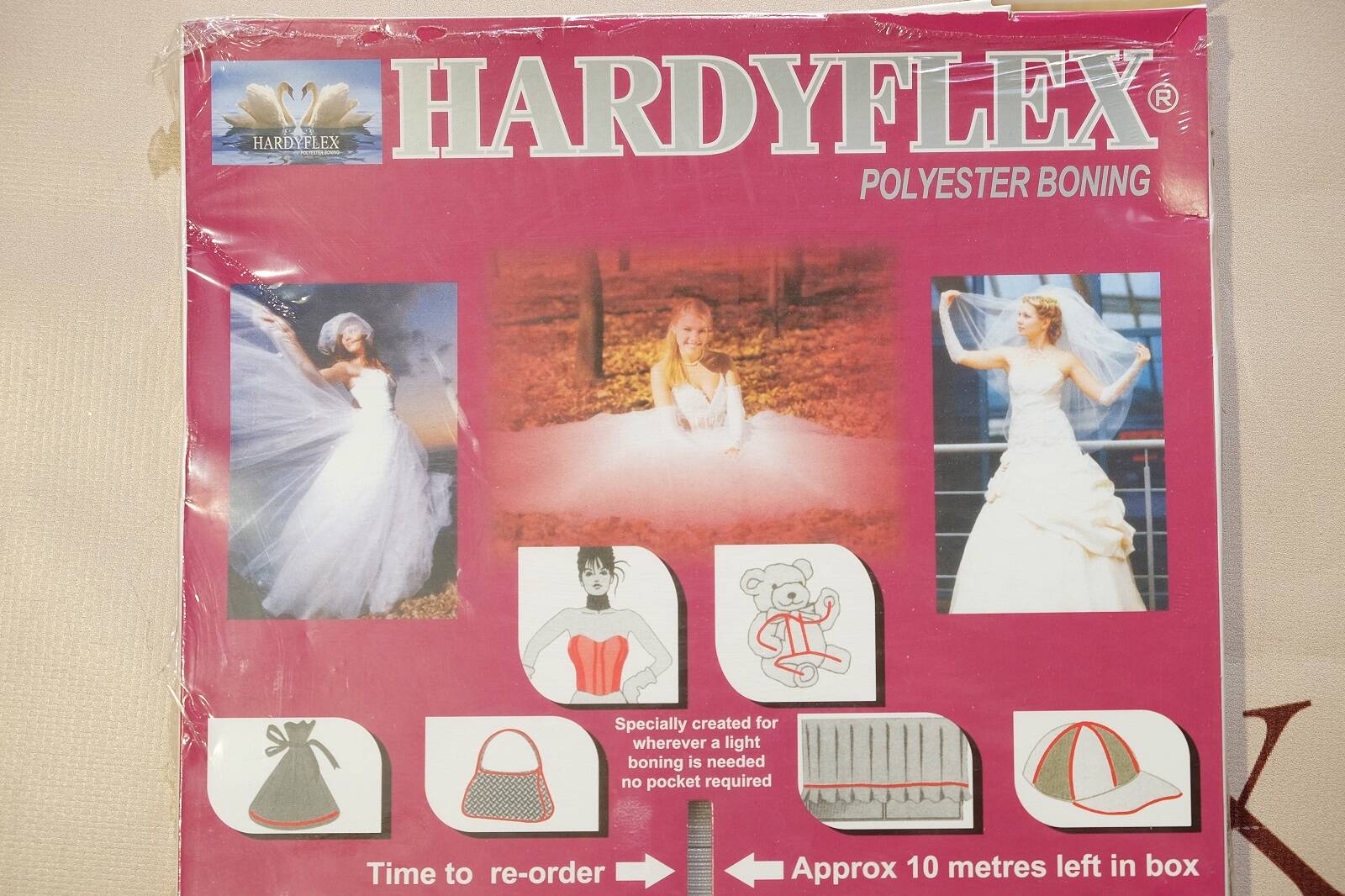 polyester boning Hardyflex box back