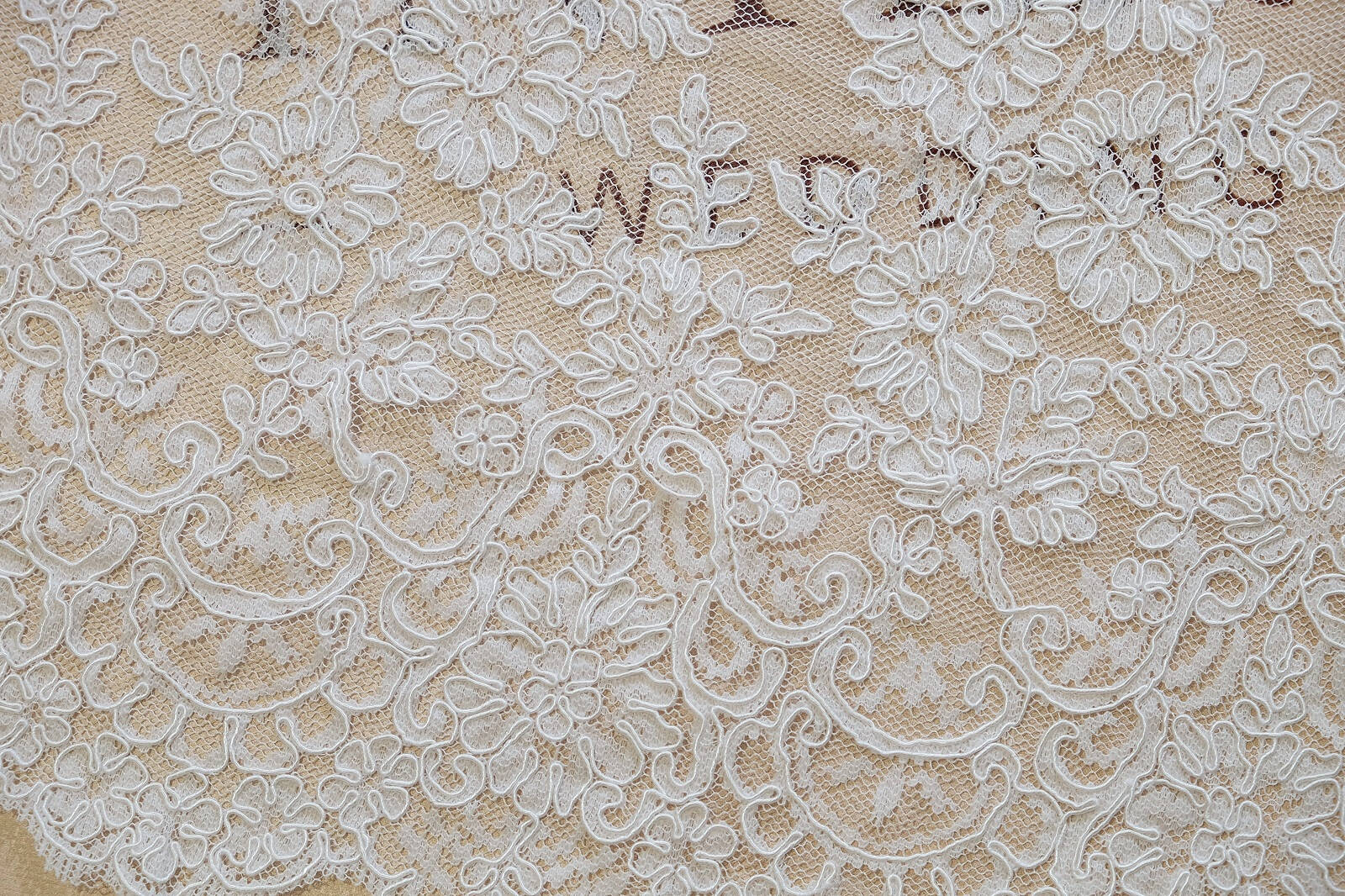 chantilly with cord close-up 033808