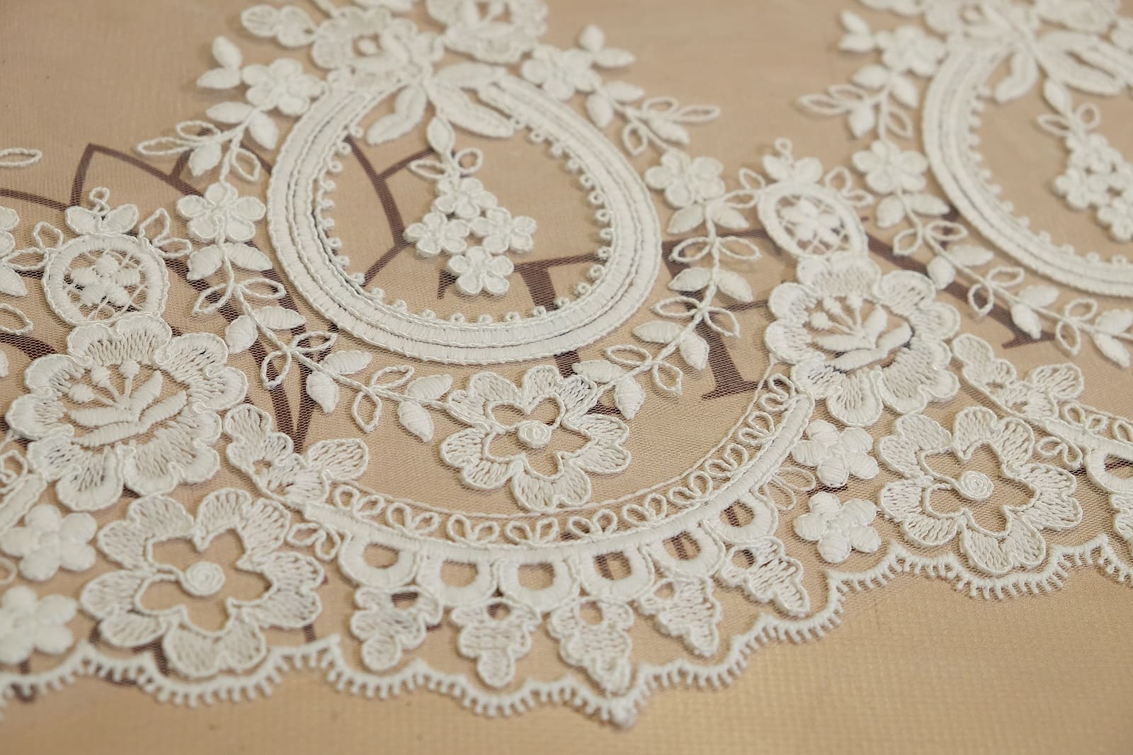 lace with cord detail 305981