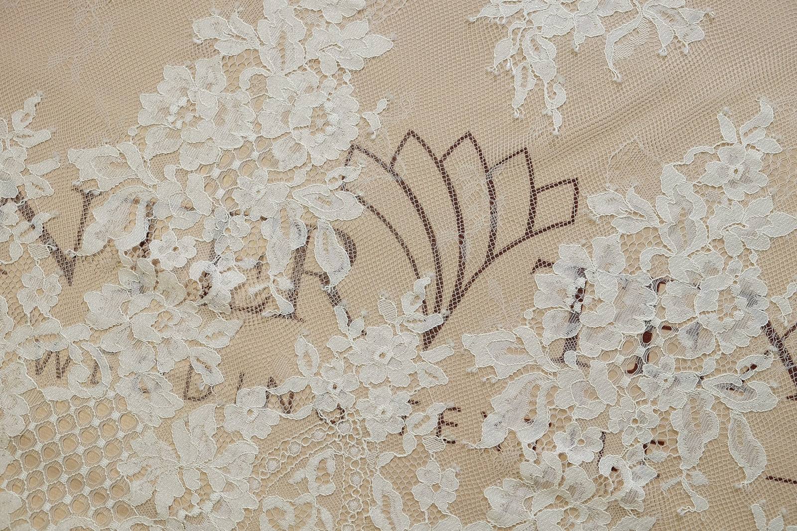 chantilly without beads pattern 309880