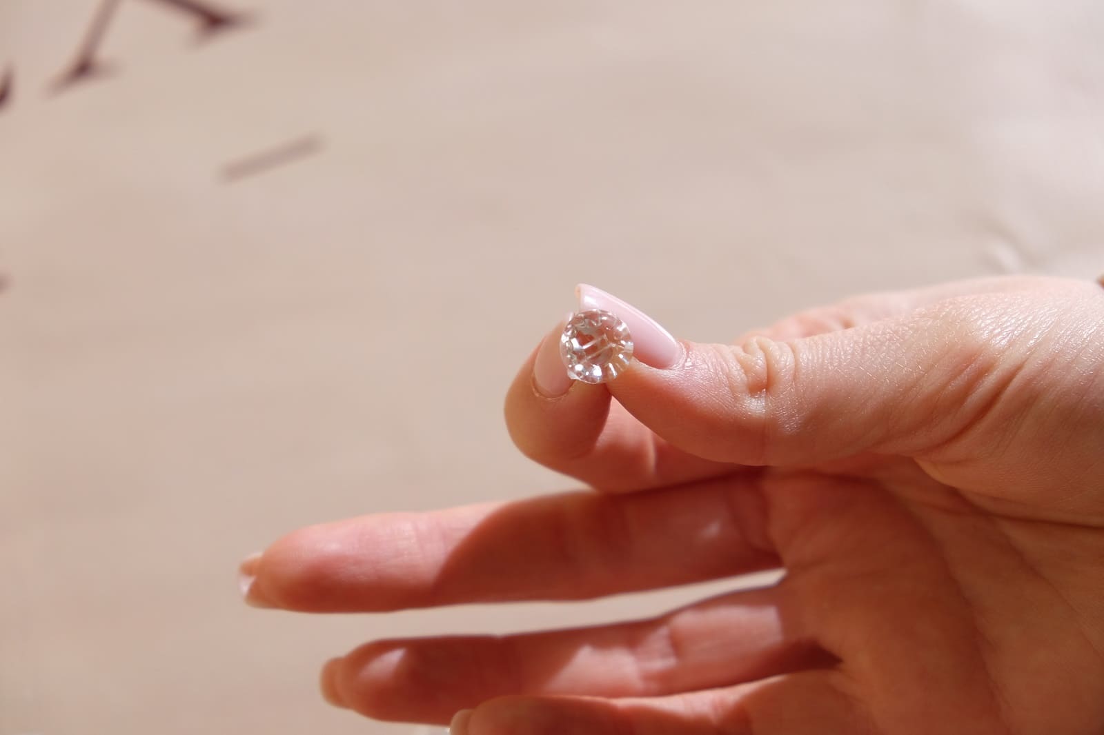 transparent flower buttons front view 325415