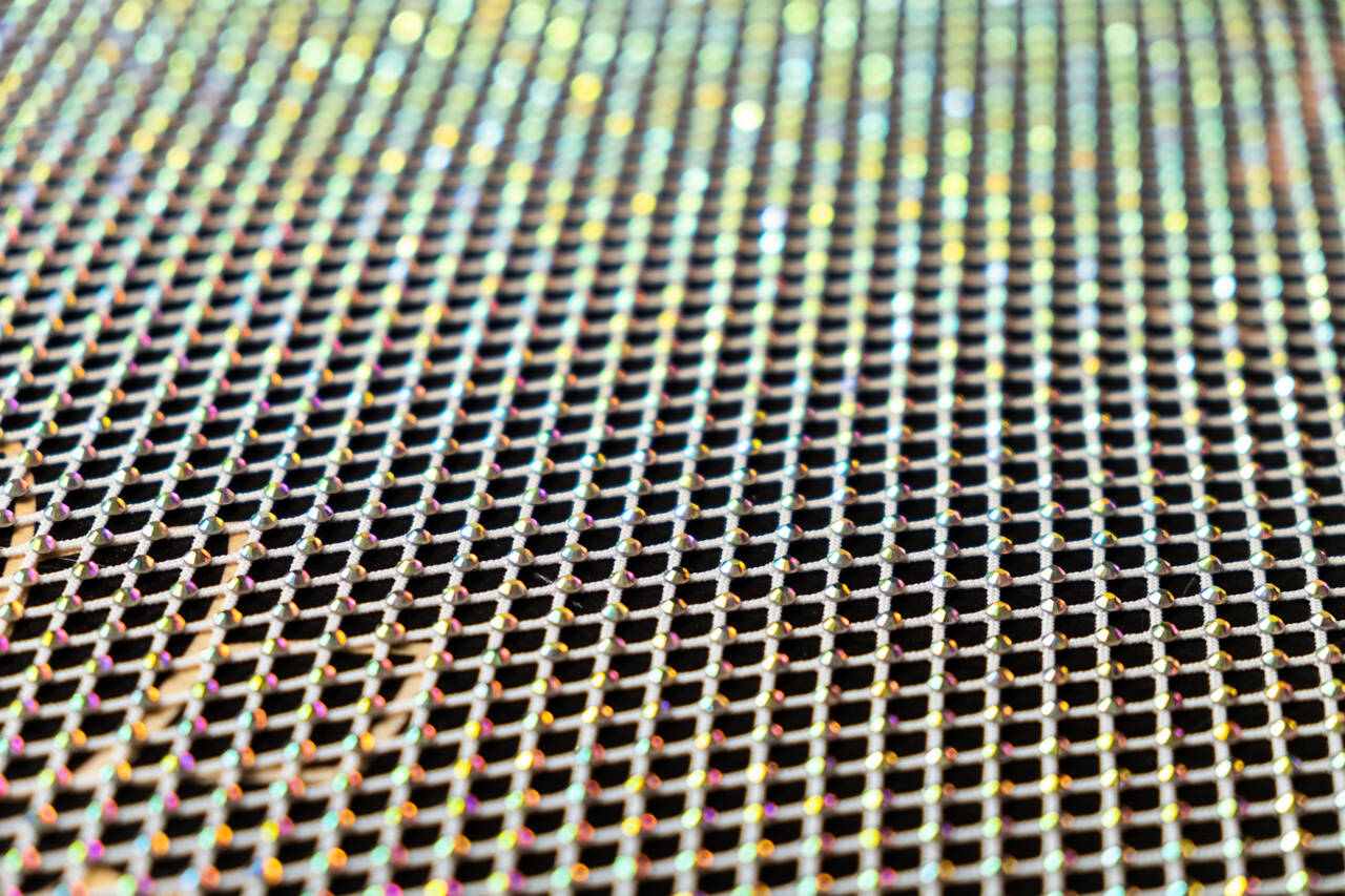 plastic and resilient mesh close-up 327341