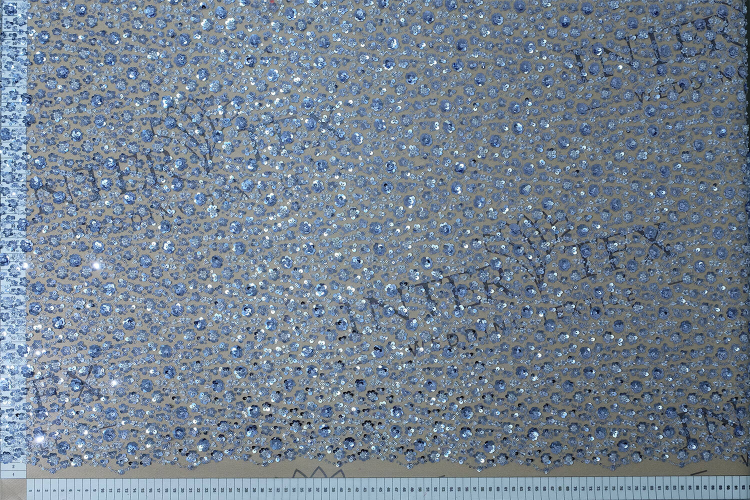 color lace fabric half width 378923