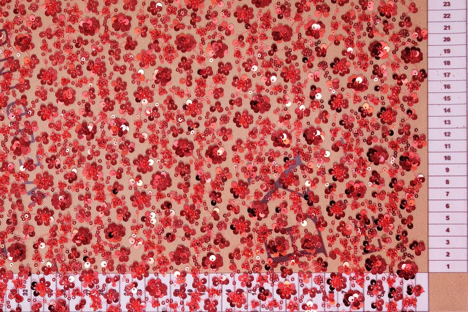 color lace fabric close-up 378930