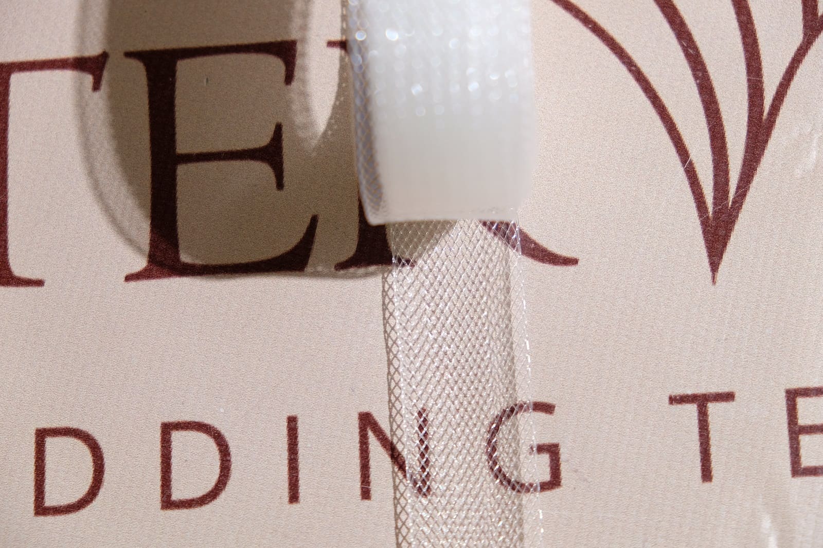 stiff horsehair braid 2 cm transparent 380575