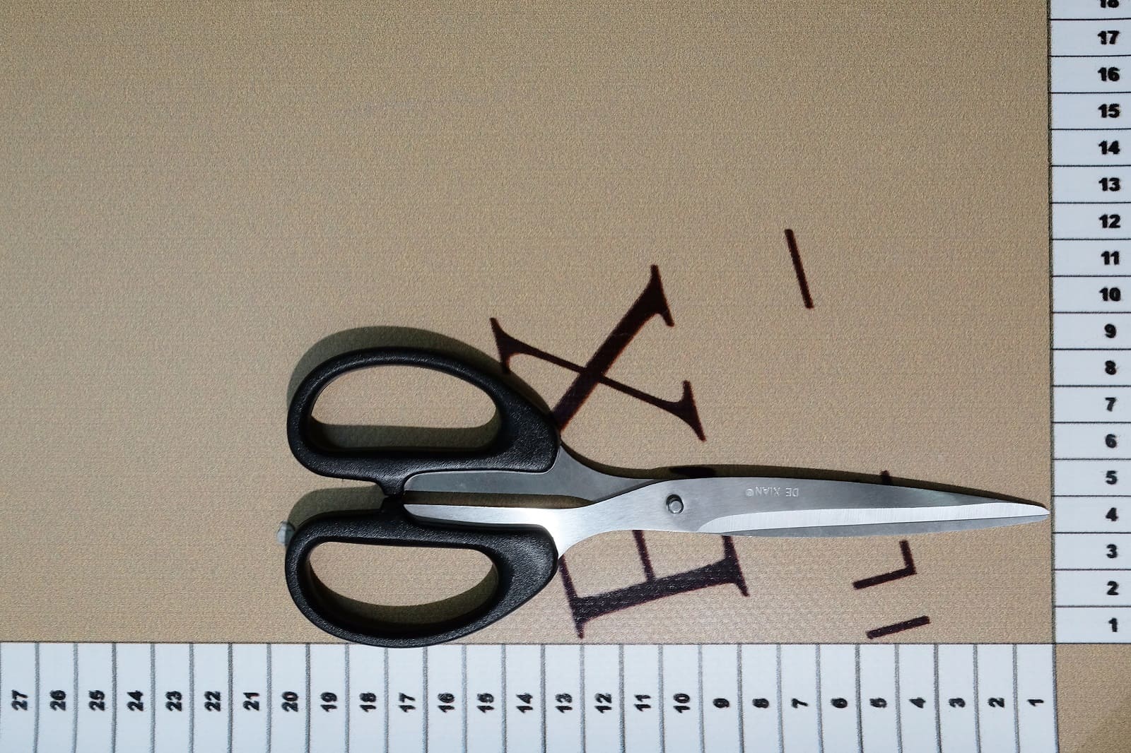 stainless steel scissors size details 381855