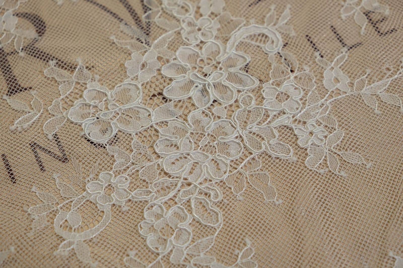 chantilly with cord center of canvas 386119