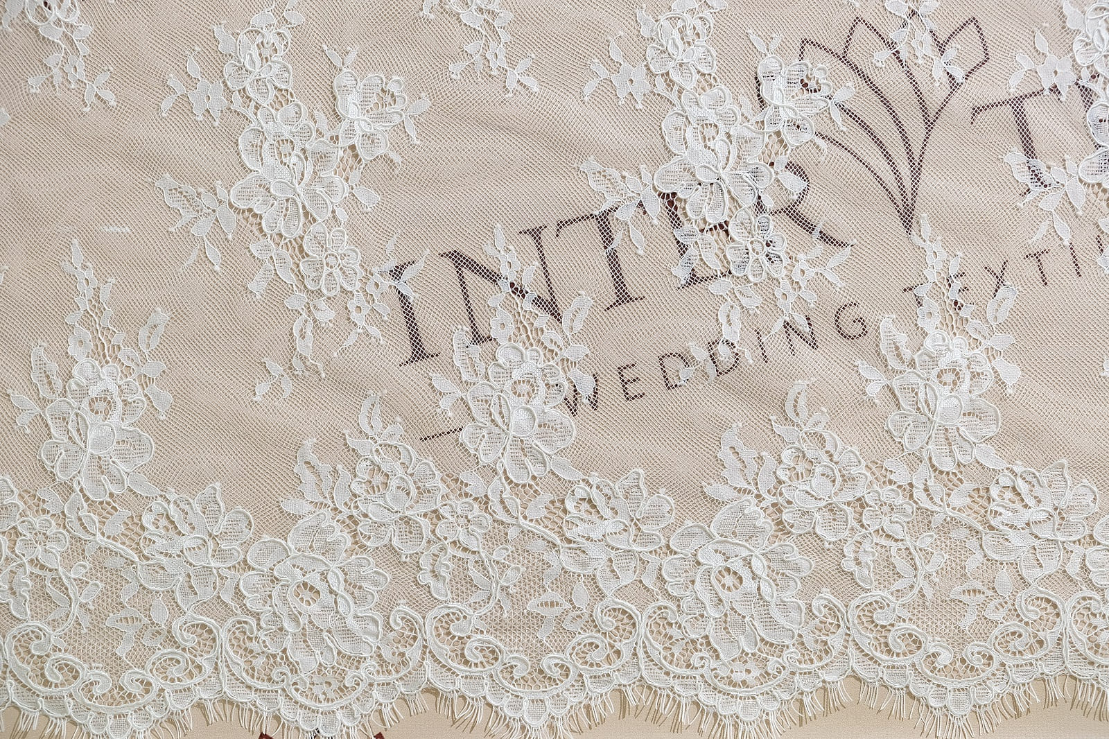 chantilly with cord surface view 386195