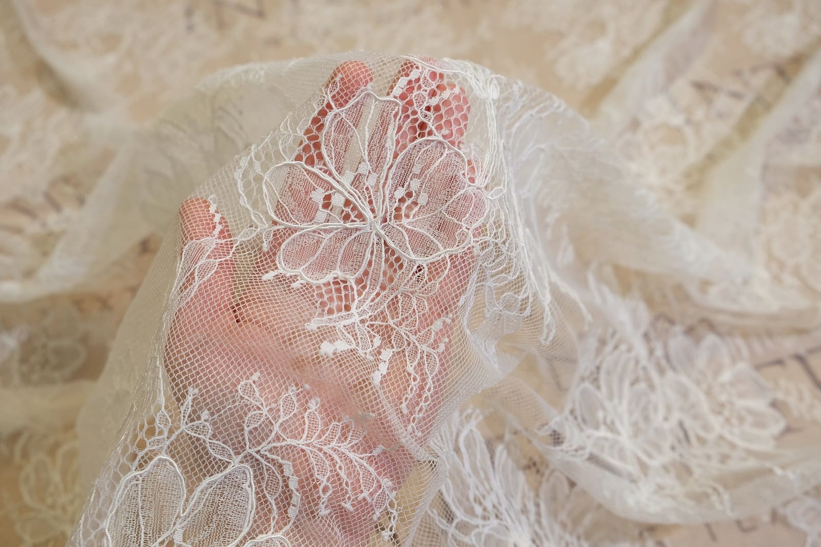 chantilly with cord on hand 386270