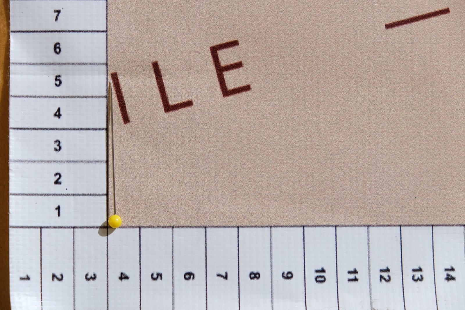 yellow sewing pins, 500 g pack, pin size 386898